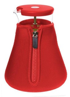 QDO - CARAFE EN VERRE POUR THÉ VRAC AVEC HOUSSE 1 LITRE (1 pc.)