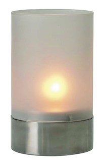 Patent - Lampe à Huile en Verre Dépoli 19 cm (1 pc.)