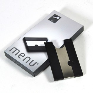 MENU - Porte-cartes avec Pince à Billets et Beeper (1 pce)