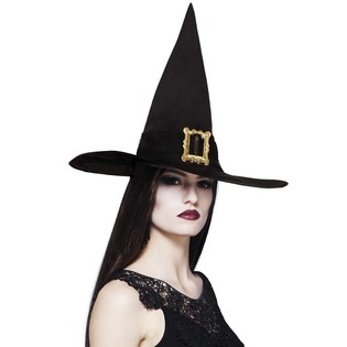 Chapeau de sorcière avec boucle (6 pcs.)