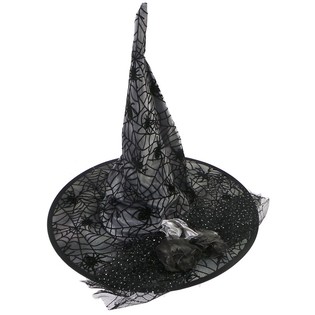 Chapeau de sorcière de luxe avec décoration pour enfants (Lot de 6)