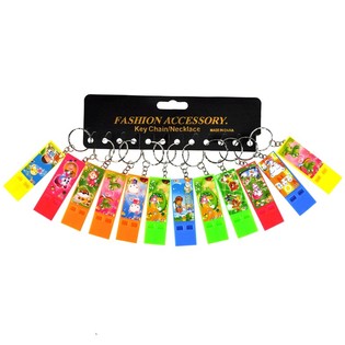 PORTE-CLÉS AVEC SIFFLET (12 pièces)
