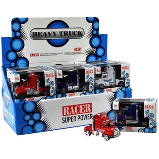 CAMION HEAVY TRUCK EN PR&Eacute;SENTOIR (18 pcs)