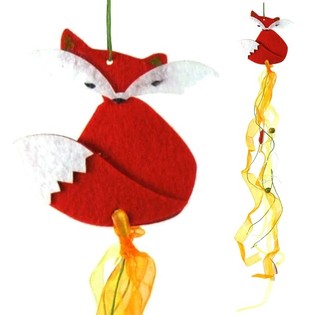 SUSPENSION D&Eacute;CORATIVE - MOD&Egrave;LE : RENARD (24 pcs.)