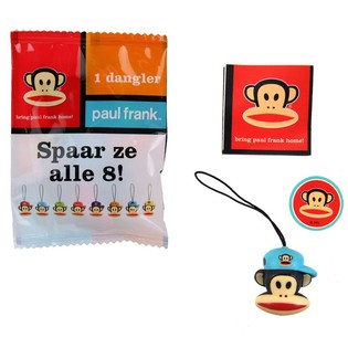 PRIX IMBATTABLE | Porte-clé / Dangler Paul Frank en sachet mystère (100 pièces)