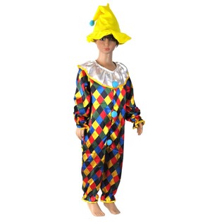COSTUME DE CLOWN POUR ENFANTS - TAILLE 6