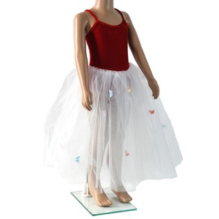 Robe Rouge et Blanche pour Enfants - Taille 8