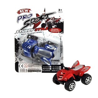 Quad &agrave; Friction sur Carte (24 pcs)