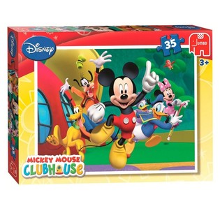 Puzzle Jumbo Disney Mickey Mouse Clubhouse Saut 35 Pièces (3 pcs.)