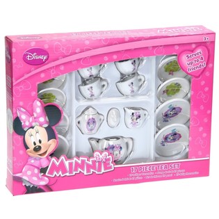 Service à thé 17 pièces Disney Minnie Mouse (Lot de 2)