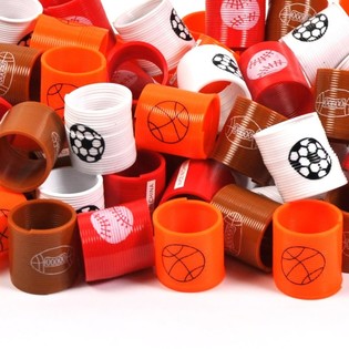 Ressort Magique Thème Sport - Jouet de Kermesse (10 pcs)