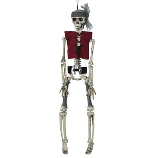 Squelette Pirate Suspendu 40 cm (Lot de 6) - Déco Halloween Grossiste