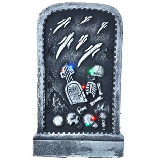 PIERRE TOMBALE DÉCORATIVE AVEC ÉCLAIRAGE (6 pcs)