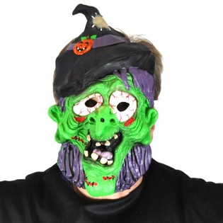 Masque de Sorcière Flexible (Lot de 2) | Halloween & Carnaval