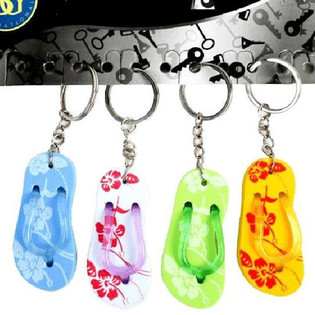 PORTE-CLÉS EN FORME DE TONG (12 pcs.)