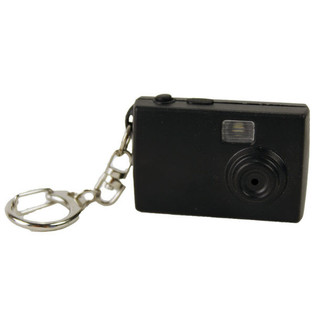 Gadget Porte-cl&eacute;s Appareil Photo avec Flash et Son (100 pcs)