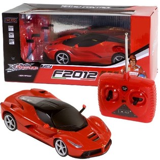 Voiture Ferrari T&eacute;l&eacute;command&eacute;e F-2012 &Eacute;chelle 1:24 (1 pc)