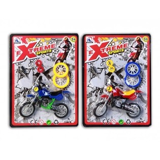EXTREME SPORTS &ndash; MOTO DE CROSS SUR CARTE (48 pcs)