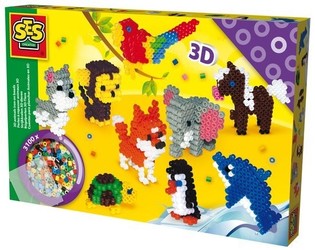 SES Perles à repasser Animaux 3D (1 pc.)