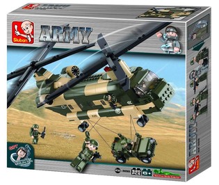 Grand Hélicoptère de Transport Sluban M38-B0508 (1 pc.)