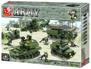 Ensemble de construction Sluban Army M38-B0311 (1001 pièces)