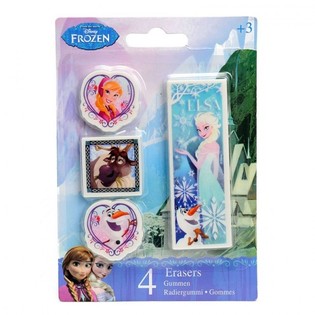 SET DE GOMMES DISNEY FROZEN 4 PI&Egrave;CES (24 pces)