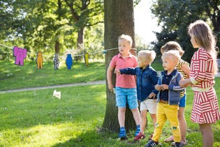 BS BUITENSPEEL &ndash; JEU DE LANCER POPOTINS D'ANIMAUX EN BOIS (2 pcs)