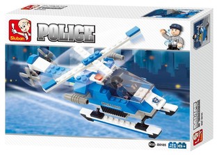 Sluban Hélicoptère de Police M38-B0185 (1 pc.)