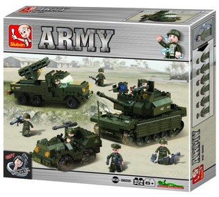 Sluban Armée de terre Ensemble militaire M38-B6800 (1 pc.)