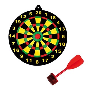 JEU DE FLÉCHETTES AVEC VENTOUSE POUR KERMESSE (48 pcs.)