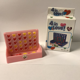 Jeu de Puissance 4 en Forme de Cœur (12 pcs)