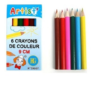6 CRAIES DANS UNE BOÎTE (24 pcs)
