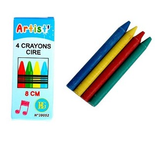 4 Craies de Cire en Boîte (36 pcs)