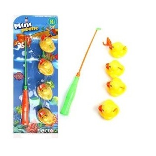 JEU DE PÊCHE AVEC 4 CANARDS (24 pcs)