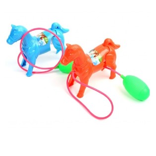Cheval Marchant avec Pompe à Main (24 pcs)
