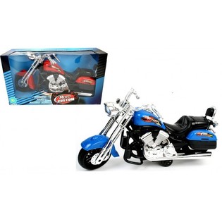 GRANDE MOTO &Agrave; FRICTION, 30 CM DE LONG (1 pce)