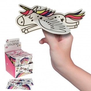 Avions Licorne en mousse en pr&eacute;sentoir (48 pcs)