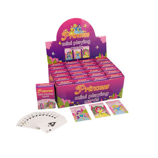 MINI CARTES À JOUER – MODÈLE : PRINCESS EN PRÉSENTOIR (24 pces)