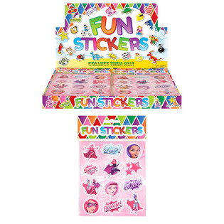 STICKERS FUN – MODÈLE : SUPER GIRLS (120 pcs)