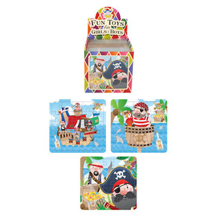 Puzzle Pirates 13 x 12 cm en Présentoir (108 pcs)