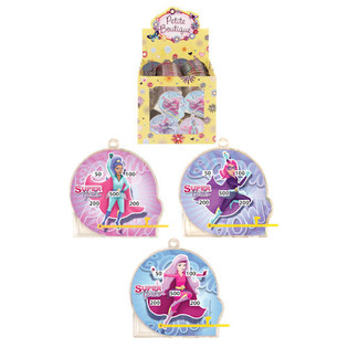 Mini Flipper de Poche Super Girls pour Pêche à la Ligne en Présentoir (108 pcs)