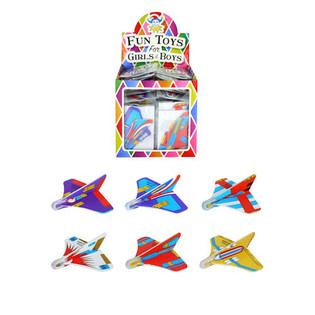 Mini Avions Star Glider en Mousse - Présentoir (72 pcs)