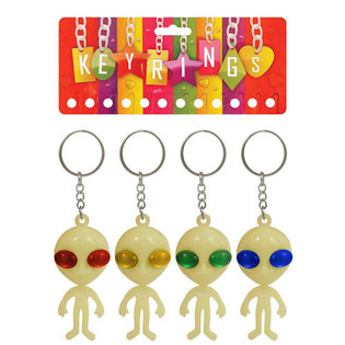 PORTE-CLÉS ALIEN GÉANTS (12 pcs)