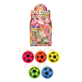 YOYO FOOTBALL EN PRÉSENTOIR (72 pcs)