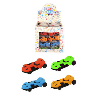 GOMMES MODÈLE : VOITURE DE SPORT MODERNE EN PRÉSENTOIR (96 pcs)