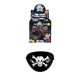 Cache-œil Pirate en présentoir (96 pcs)