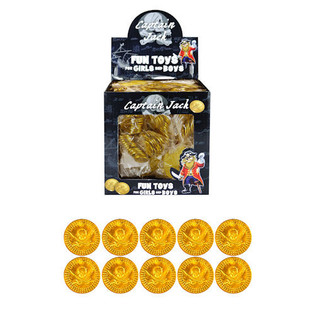 Sets de pièces de pirate 12 pièces en présentoir (84 pcs.)
