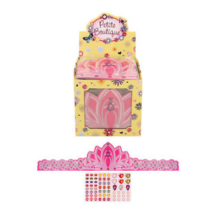 Couronnes de Princesse en Carton Ajustables en Présentoir (84 pcs)