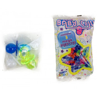 3 T&eacute;tines G&eacute;antes BABY CHU en Pochette Surprise (24 pcs)