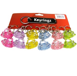 PORTE-CL&Eacute;S SACS &Agrave; MAIN (12 pcs.)